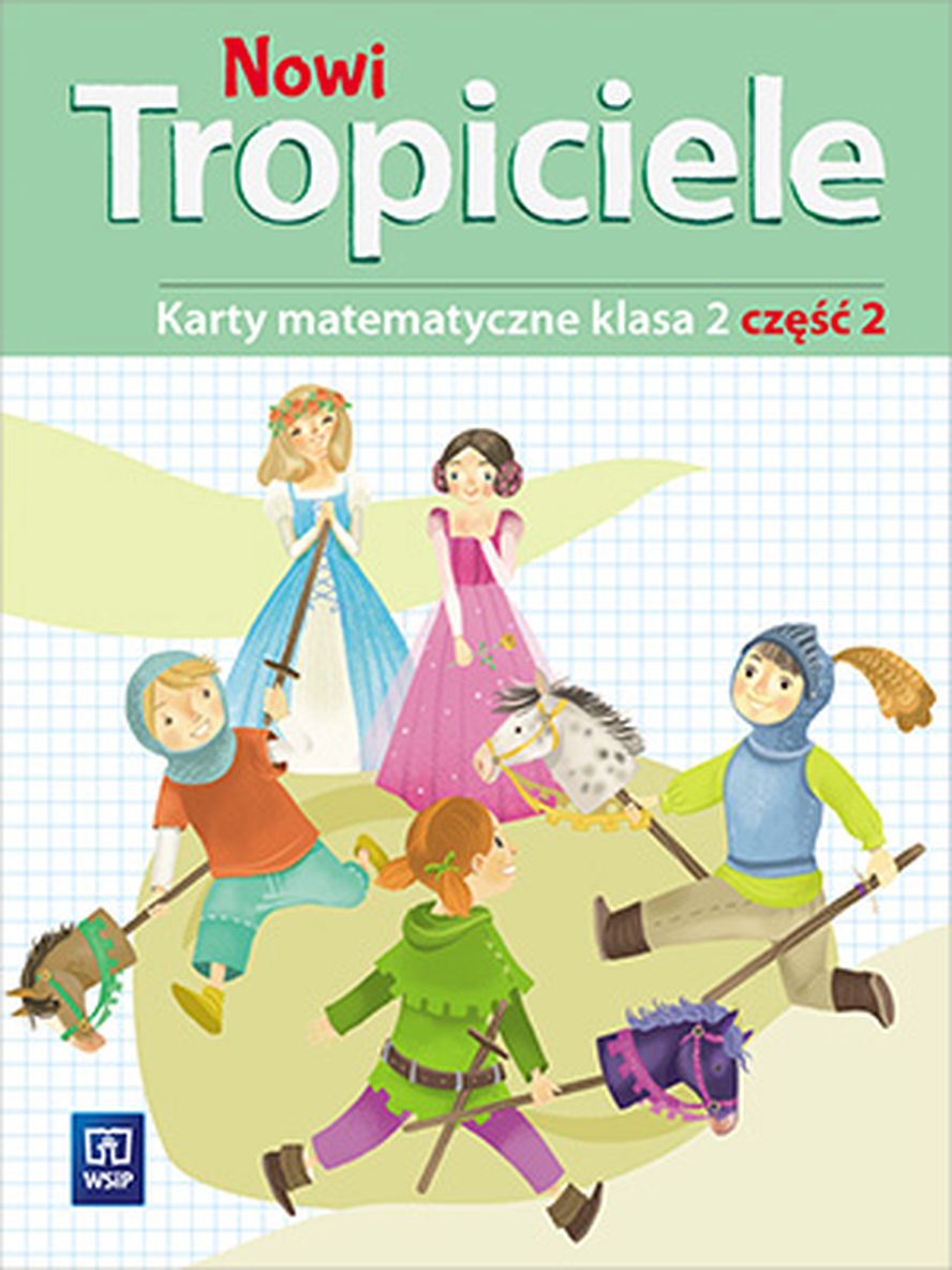 Karty matematyczne klasa 2 część 2 WSIP DOTACJA - ćwiczenia arytmetyczne i geometryczne
