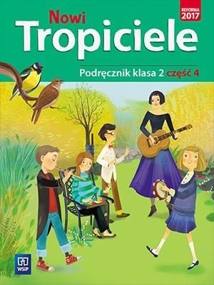 Podręcznik Nowi tropiciele klasa 2 część 4 WSIP DOTACJA - okładka i materiały edukacyjne