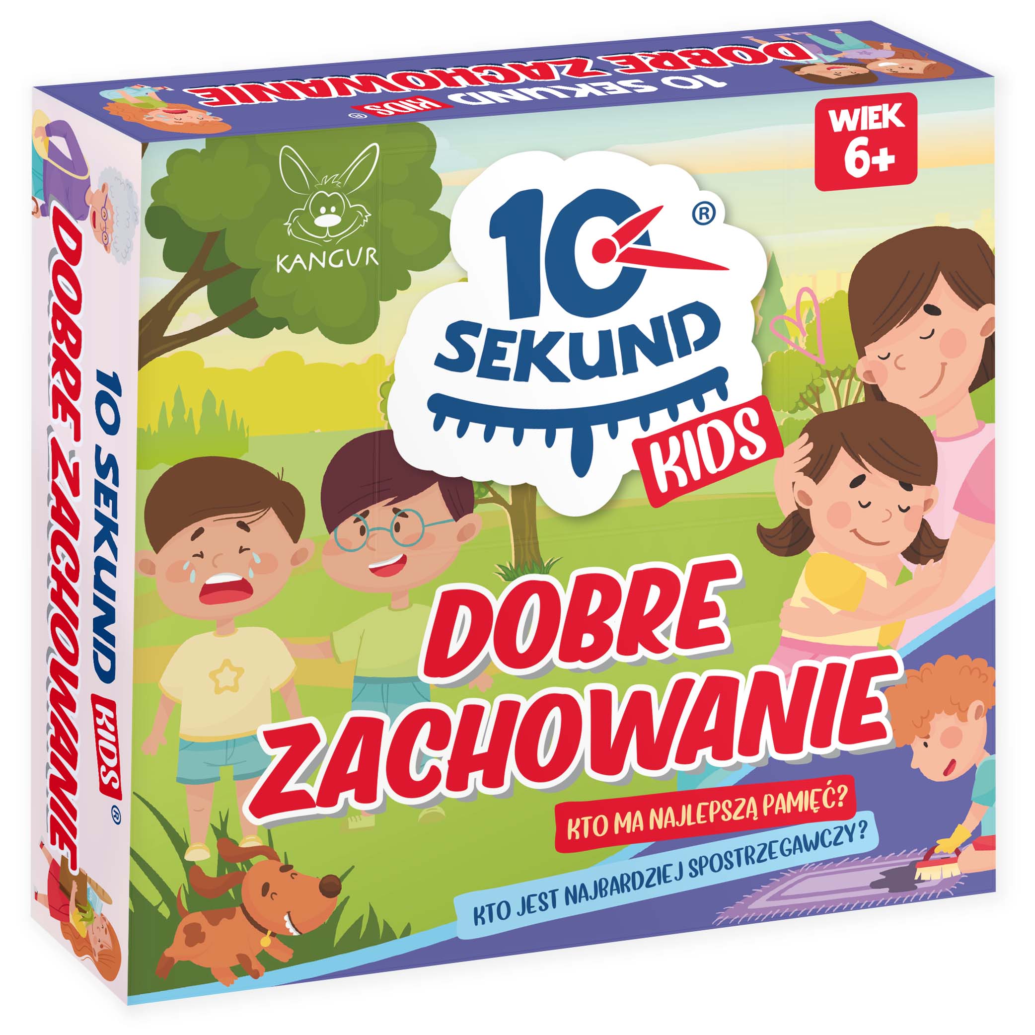 Karty i kostka do gry 10 Sekund Kids Dobre Zachowanie od KANGUR