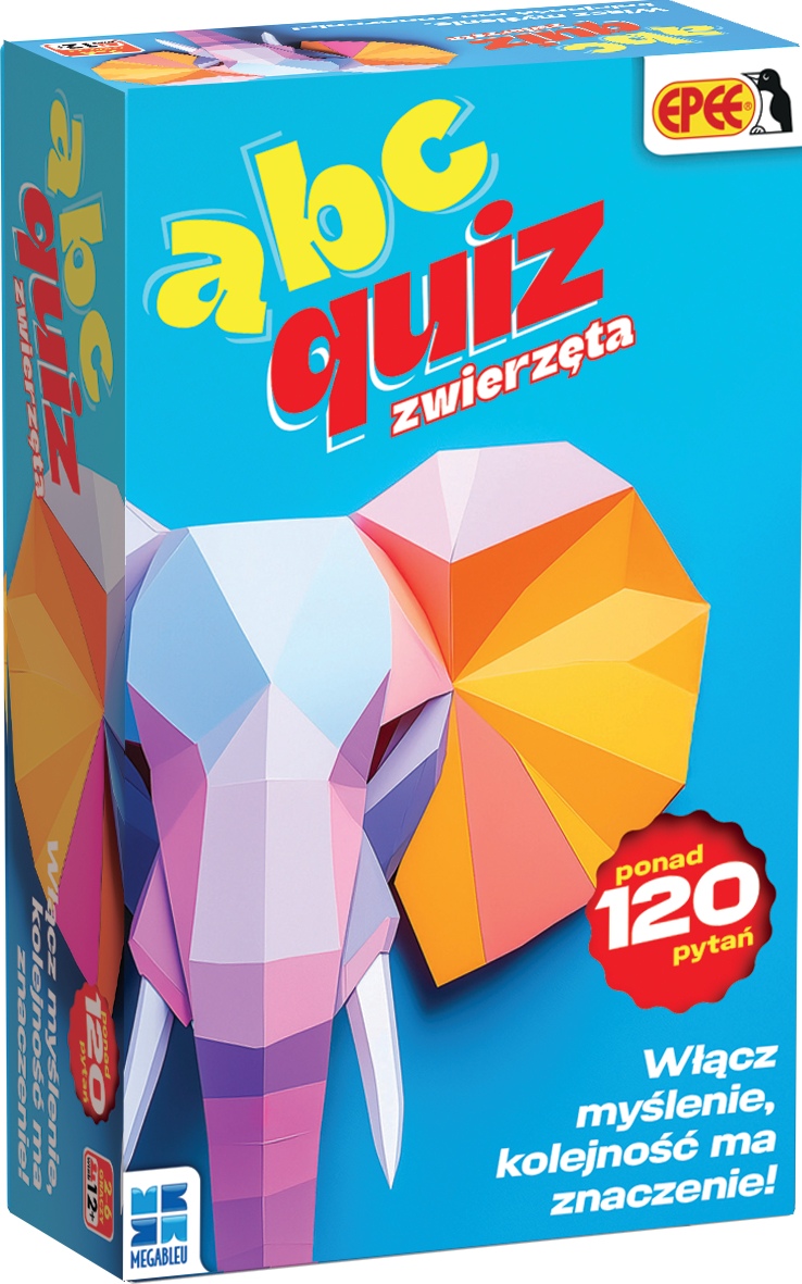 Gra ABC Quiz Zwierzęta Epee - zestaw edukacyjny dla dzieci z pytaniami o zwierzętach