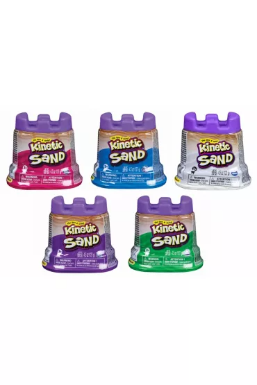 Mini Zamek 127 g piasek kinetyczny Spin Master w pojemniku w mixie kolorów