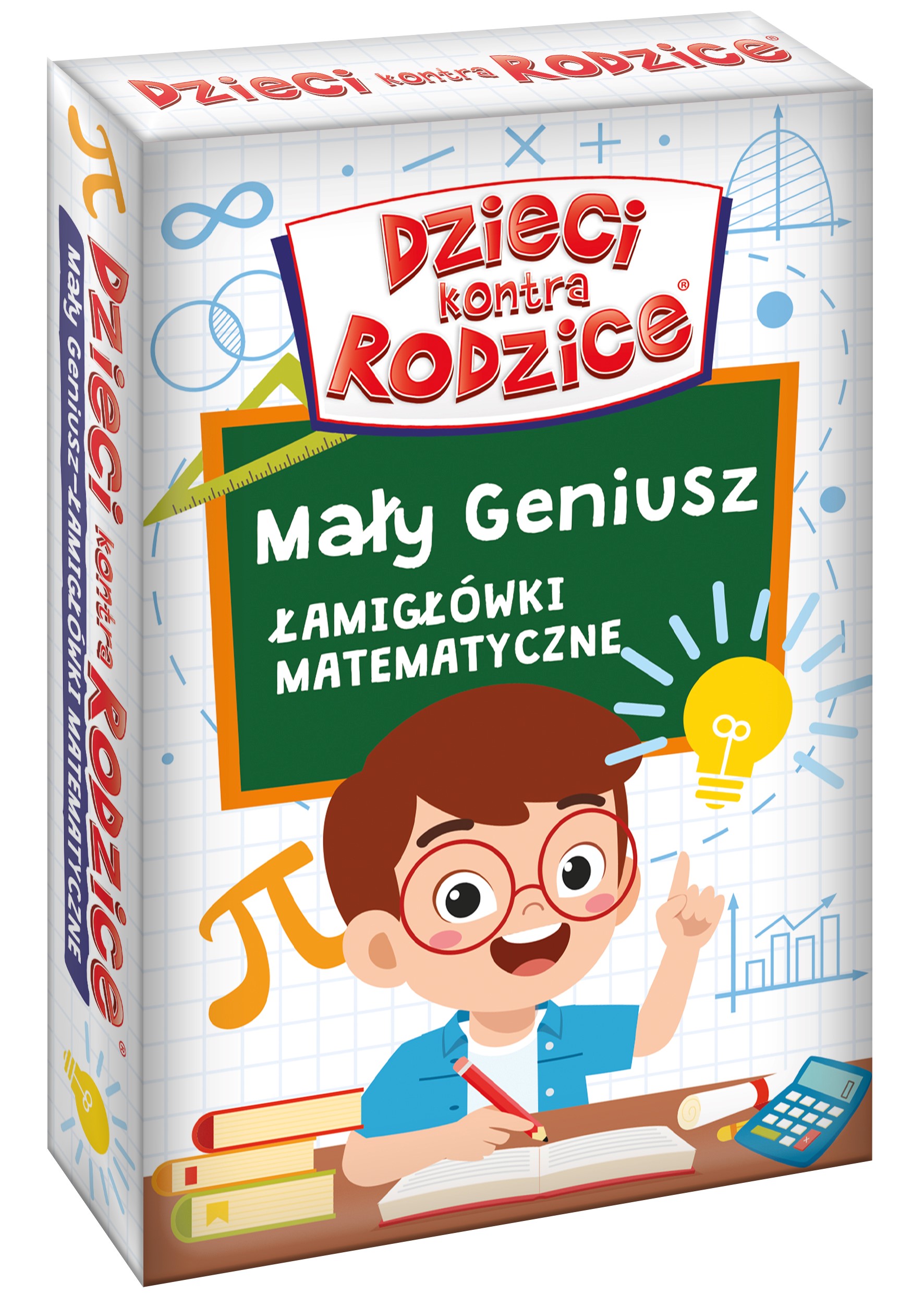 Karty z działaniami matematycznymi z gry Dzieci kontra Rodzice KANGUR