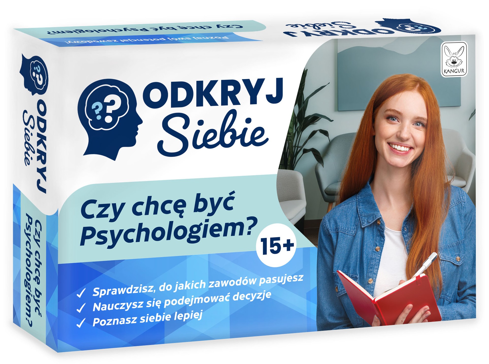 Zestaw do doradztwa zawodowego Odkryj Siebie z pytaniami i scenariuszami