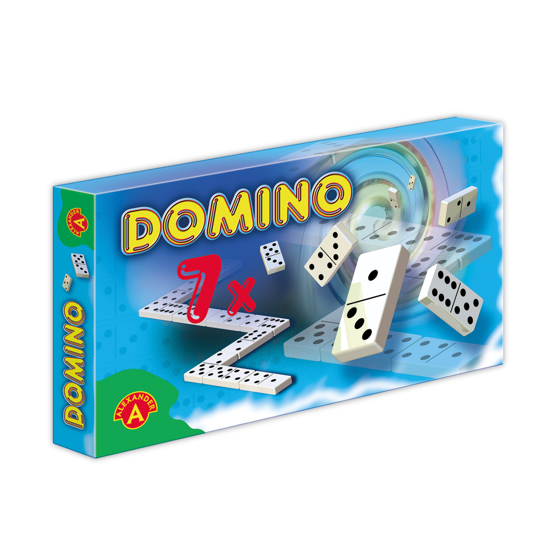 Zestaw kamieni do gry Domino 7x ALEXANDER GRY z instrukcją