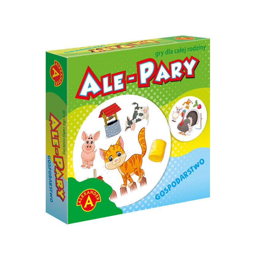 Mini Ale Pary Gospodarstwo – gra karciana na spostrzegawczość marki ALEXANDER GRY