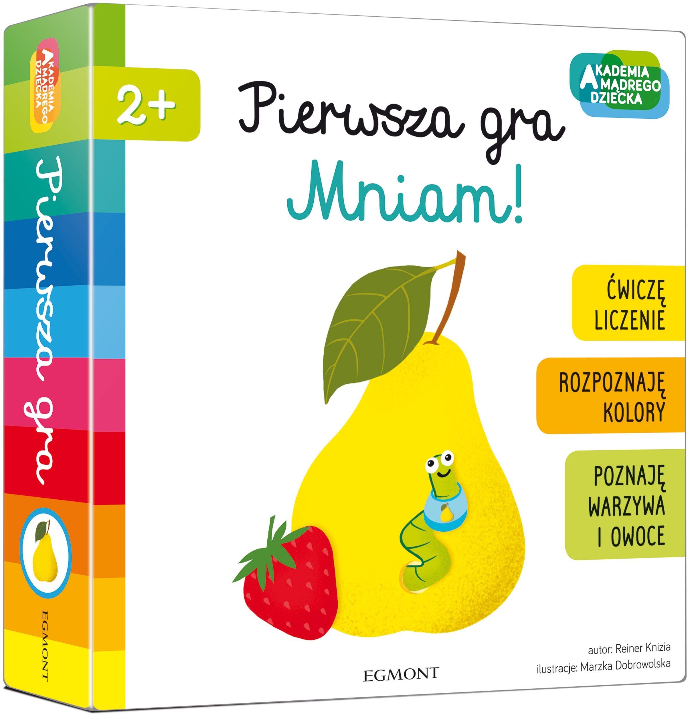 Edukacyjna gra planszowa Mniam! Pierwsza Gra Egmont PAP dla dzieci od 2 lat