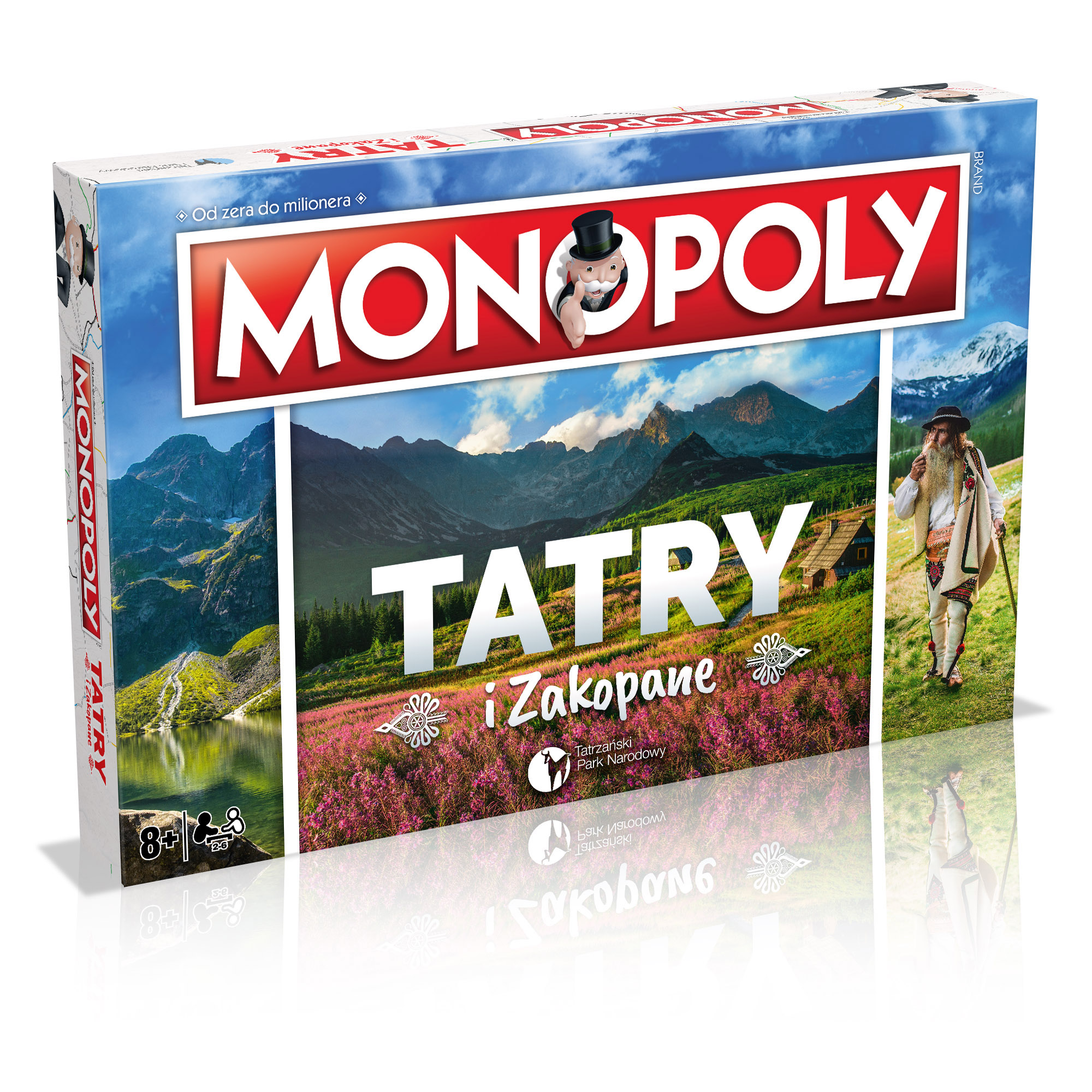 Monopoly Tatry i Zakopane - gra planszowa ekonomiczna od Winning Moves