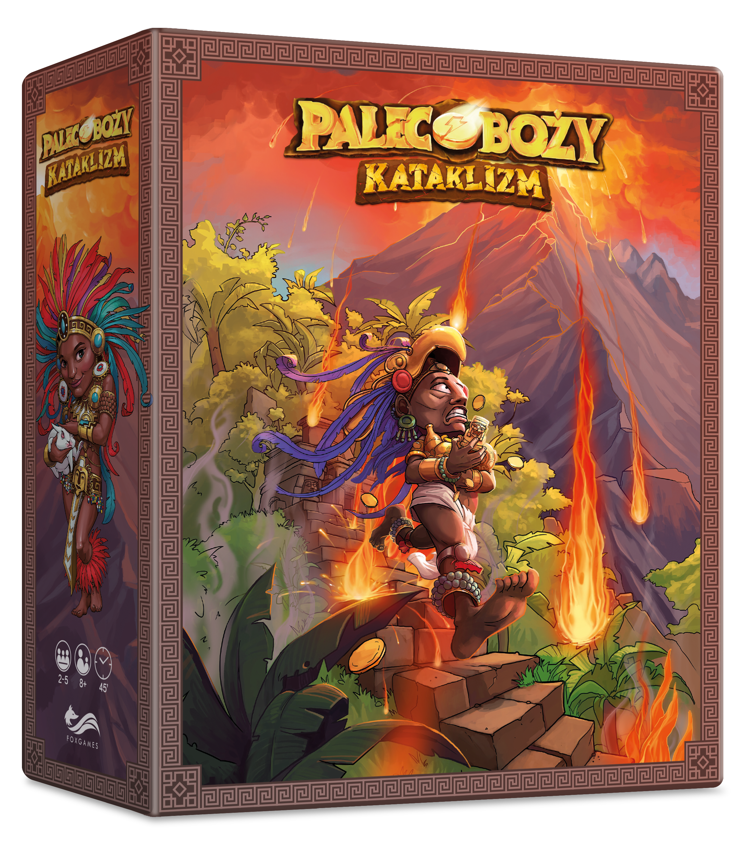 Palec Boży: Kataklizm - dodatek do gry zręcznościowej Fox Games, plansza i elementy