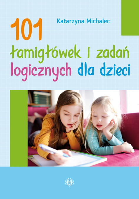 Okładka książki 101 łamigłówek i zadań logicznych dla dzieci HARMONIA