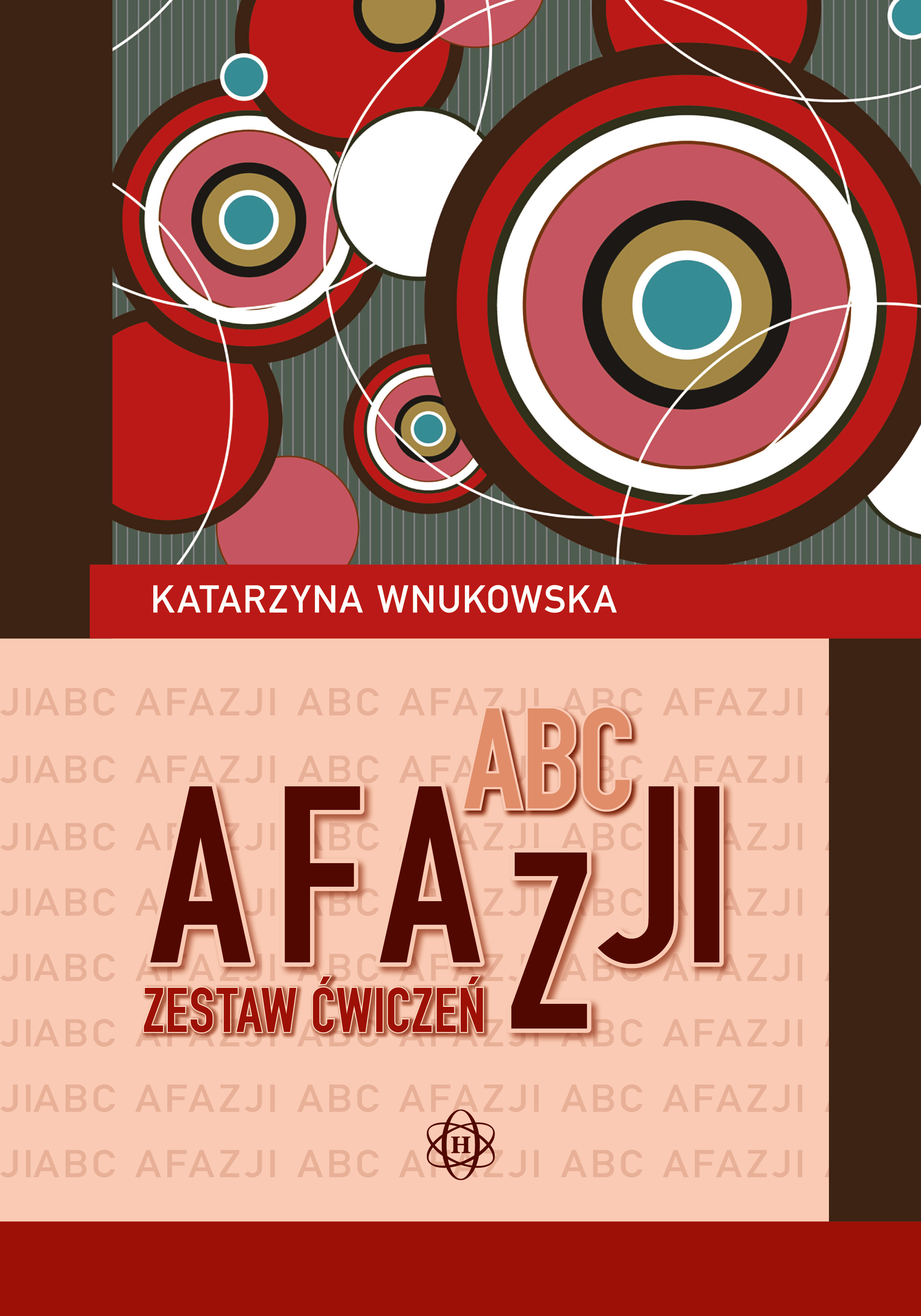 Okładka zestawu ćwiczeń ABC afazji HARMONIA dla terapii mowy