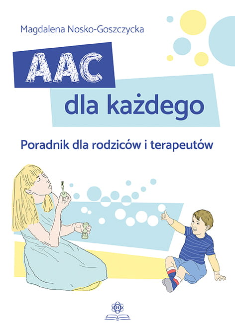 Poradnik AAC dla każdego HARMONIA - okładka książki o komunikacji alternatywnej