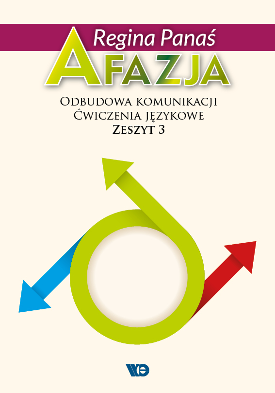 Zeszyt 3 Afazja. Odbudowa komunikacji Wydawnictwo Edukacyjne, okładka miękka, 76 stron