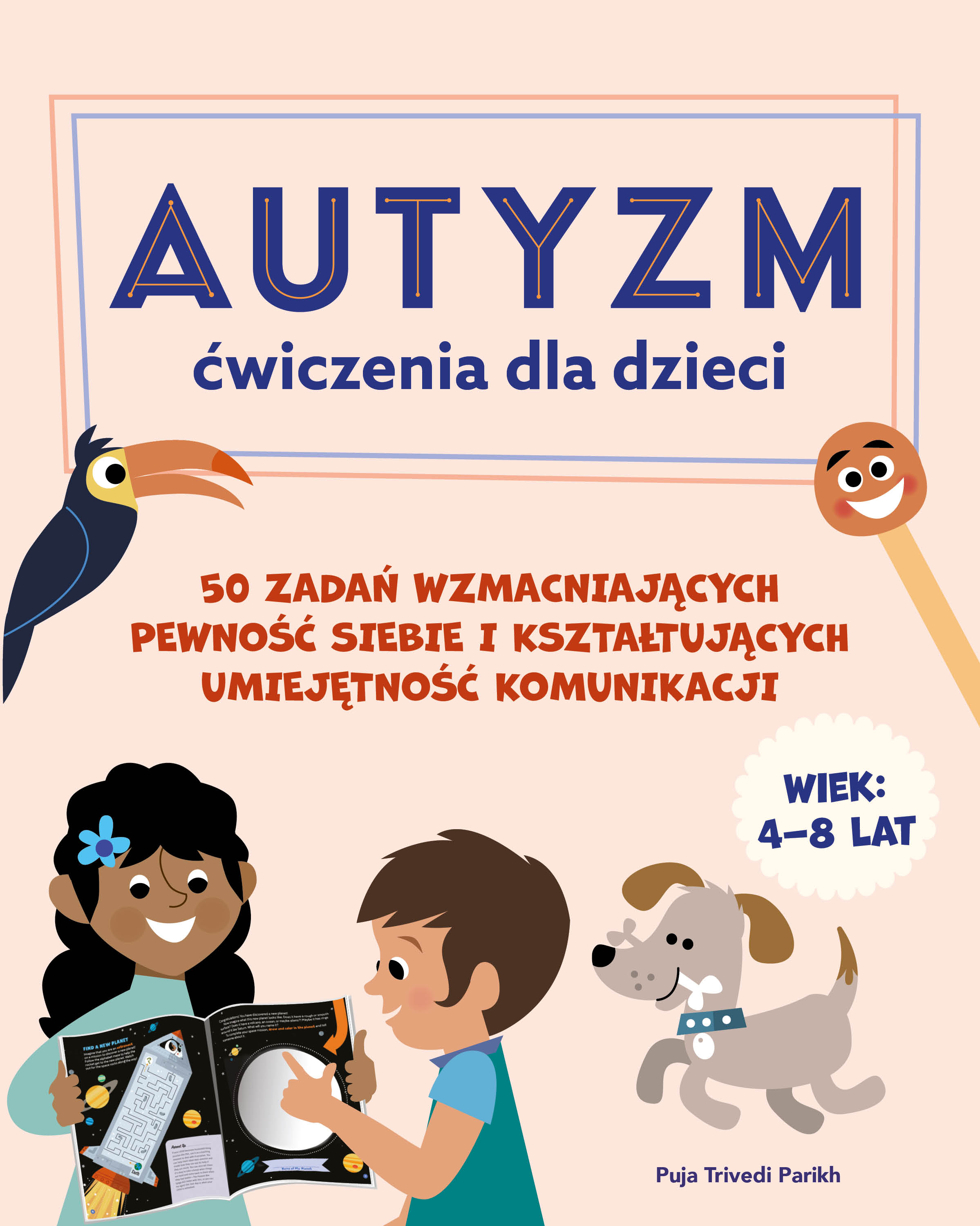 Okładka książki Autyzm. Ćwiczenia dla dzieci 4–8 lat Harmonia podręczniki