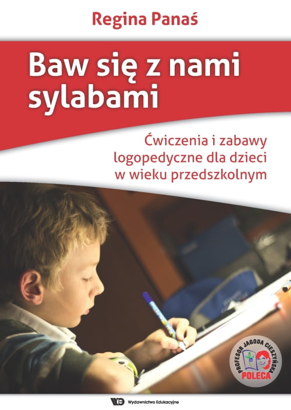 Okładka książki Baw się z nami sylabami – ćwiczenia logopedyczne Wydawnictwo Edukacyjne