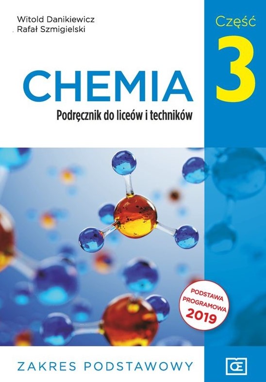 Podręcznik chemii dla klasy 3 liceów i techników Pazdro w formacie 235x165x2 mm