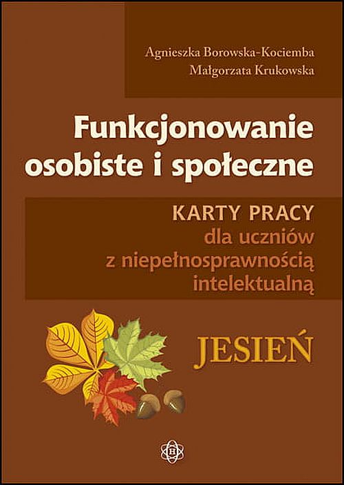 Funkcjonowanie osobiste i społeczne Jesień karty pracy Harmonia podręczniki