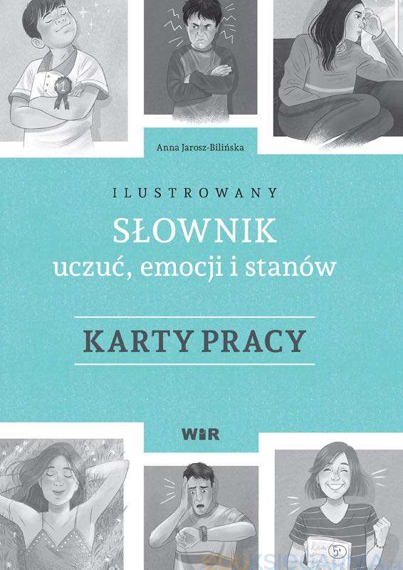 Karty pracy do Ilustrowanego słownika uczuć i emocji WIR format 290x200 mm