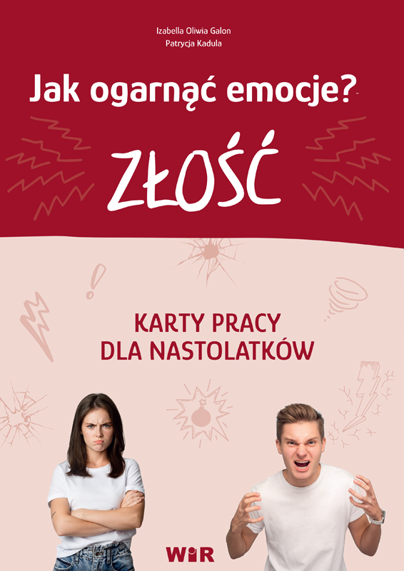 Zestaw kart pracy Jak ogarnąć emocje? Złość od Wir (T) w formacie 310x223 mm