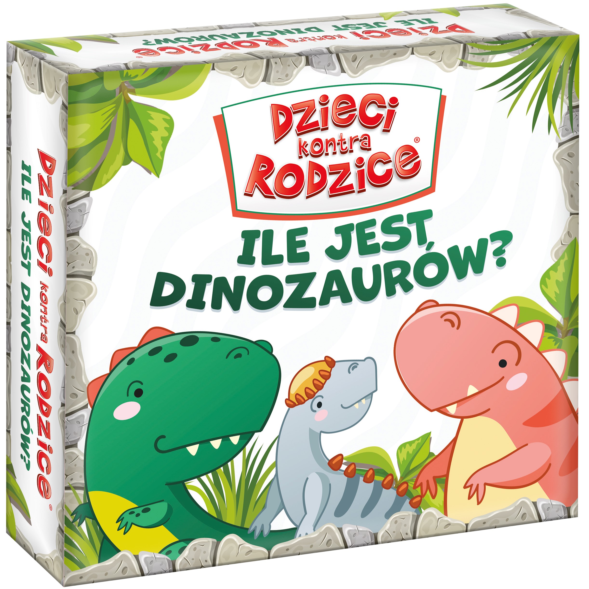 Zestaw kart edukacyjnych do nauki liczenia dinozaurów KANGUR