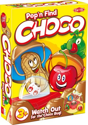 Gra pamięciowa i edukacyjna Choco TACTIC GAMES – plansza i elementy
