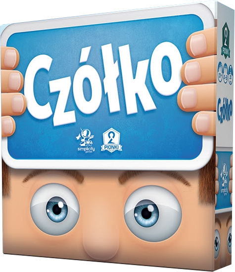 Czółko gra karciana Portal Games - pudełko i karty na stole