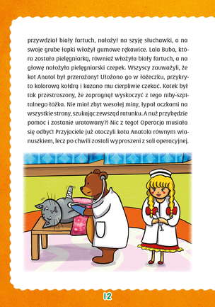 Strony książki Bajki pocieszanki opowiadania terapeutyczne dla dzieci z lękiem HARMONIA