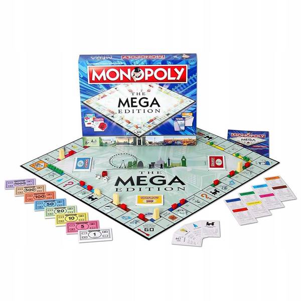 Monopoly Mega gra planszowa Winning Moves 325x400 mm
