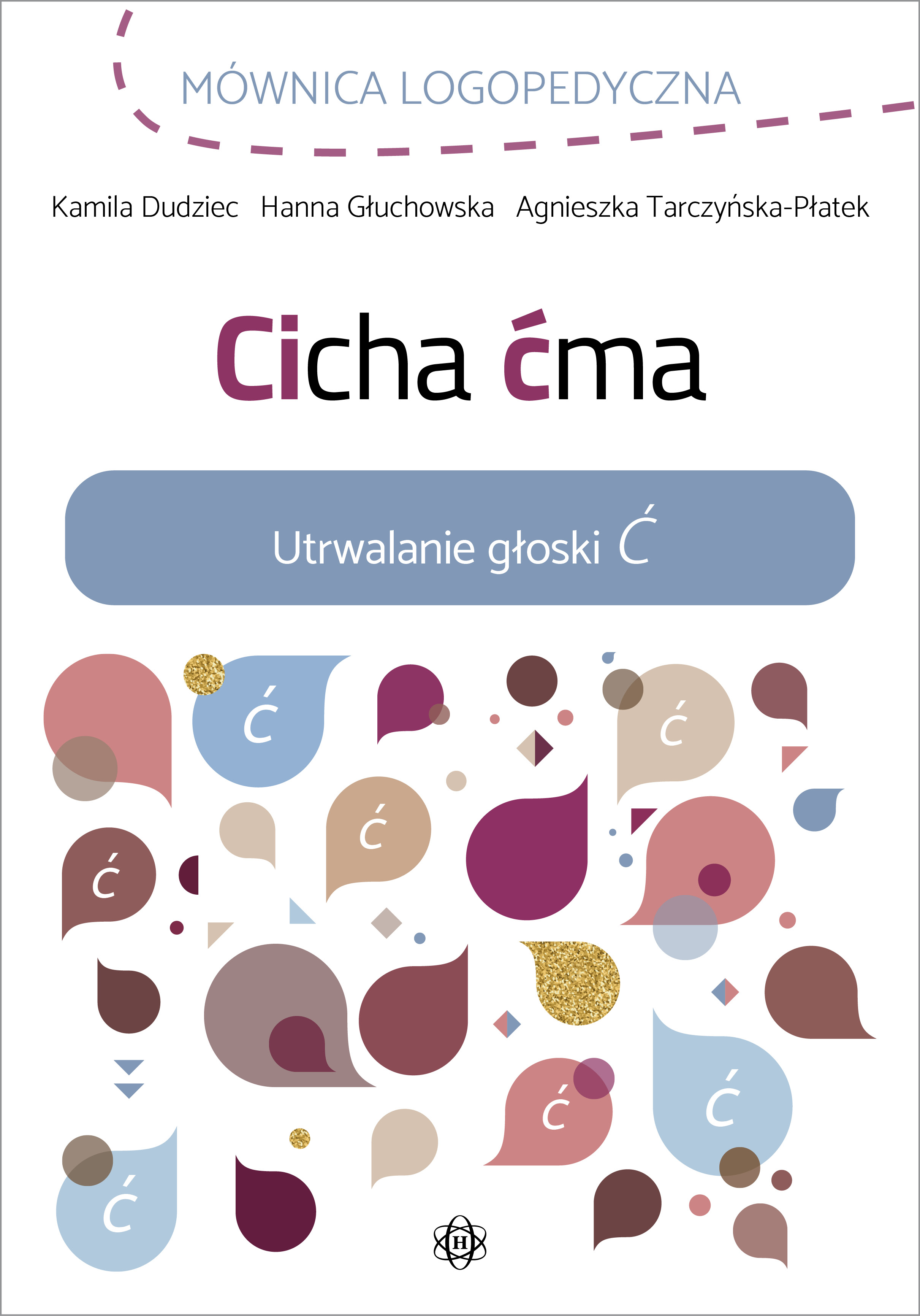 Mównica Logopedyczna Cicha ćma HARMONIA - okładka zeszytu ćwiczeń logopedycznych