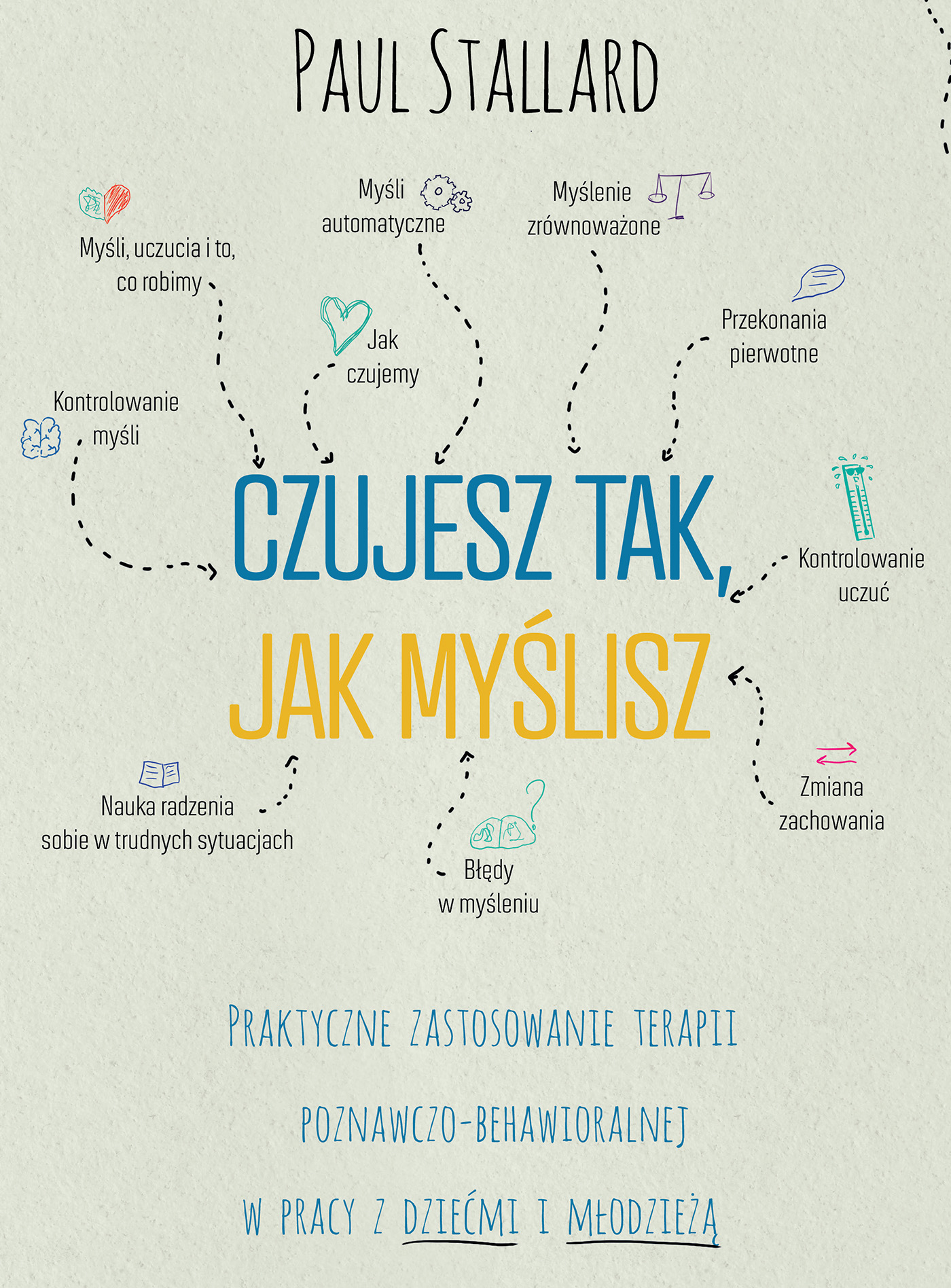 Okładka książki Czujesz tak, jak myślisz – terapia poznawczo-behawioralna CBT dla dzieci i młodzieży wydawnictwa Zysk i S-ka