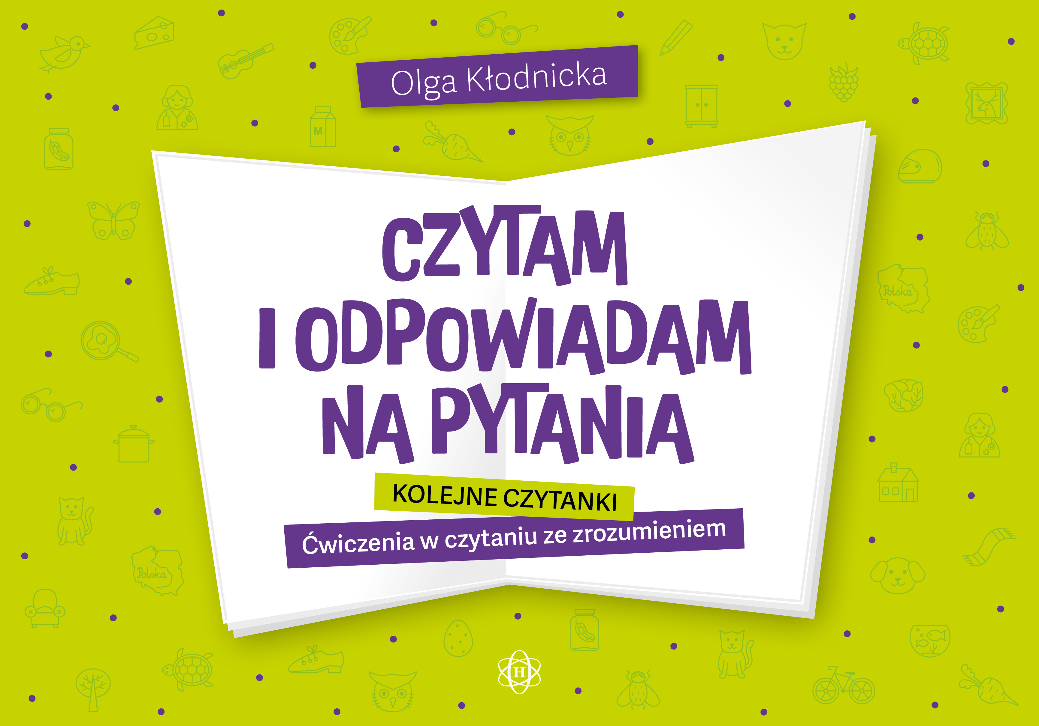 Okładka książki Czytam i odpowiadam na pytania – Harmonia podręczniki, ćwiczenia czytania ze zrozumieniem