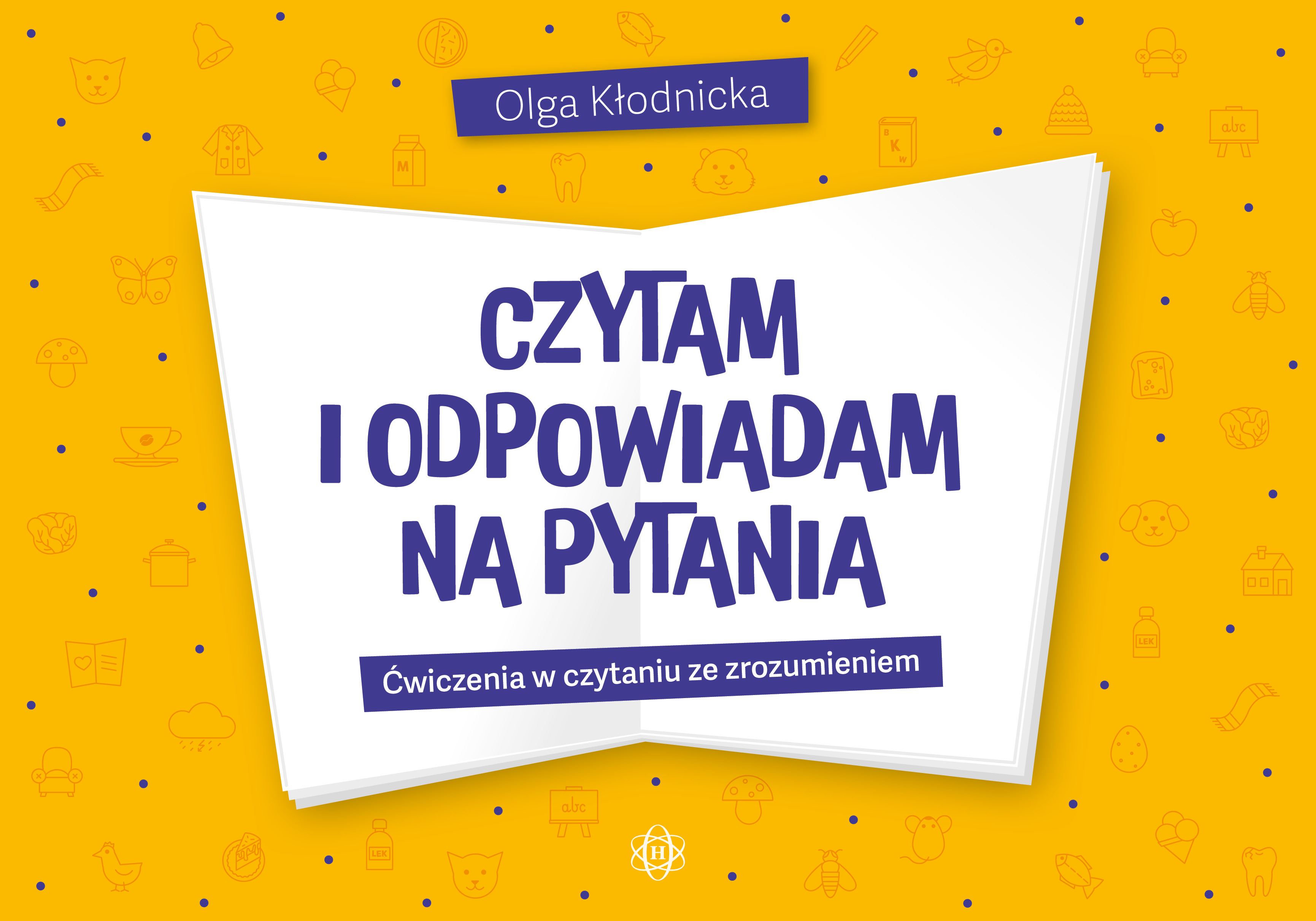Okładka książki Czytam i odpowiadam na pytania - Harmonia podręczniki, ćwiczenia w czytaniu ze zrozumieniem dla dzieci
