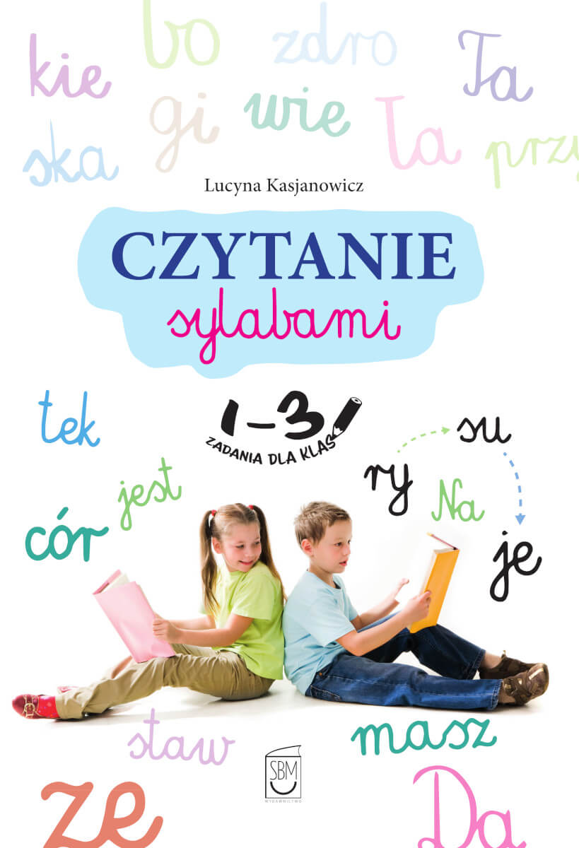 Czytanie sylabami – książka edukacyjna SBM dla klas 1–3 szkoły podstawowej