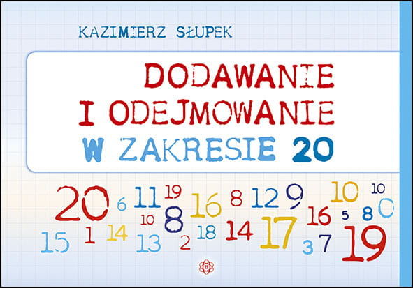 Dodawanie i odejmowanie w zakresie 20 – karty pracy HARMONIA, okładka
