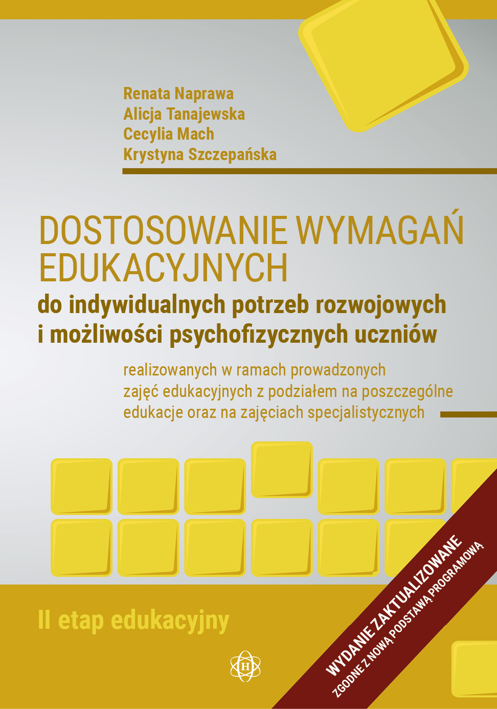 Okładka książki Dostosowanie wymagań edukacyjnych II etap edukacyjny HARMONIA