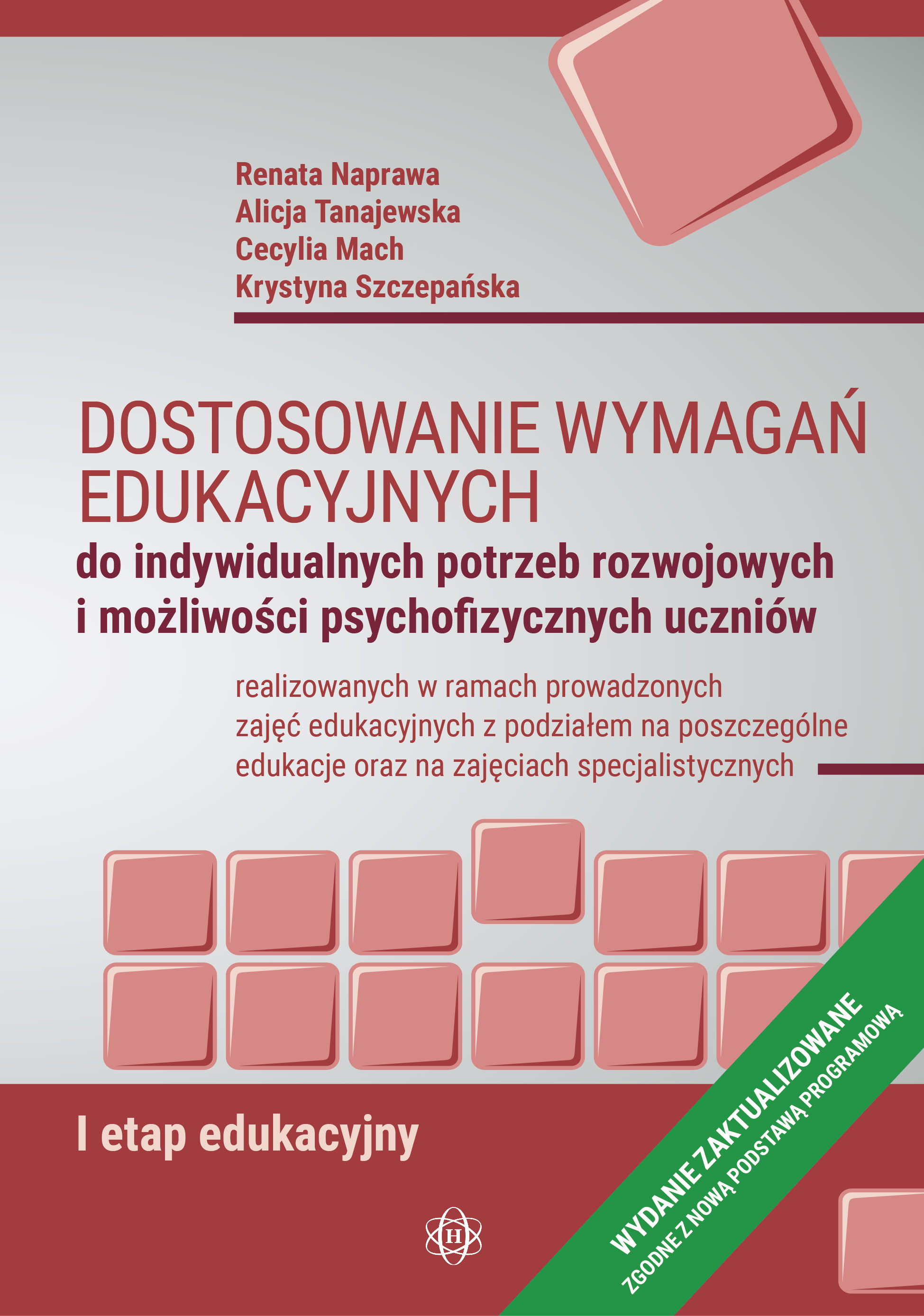 Okładka książki Dostosowanie wymagań edukacyjnych HARMONIA 235x165x1 mm