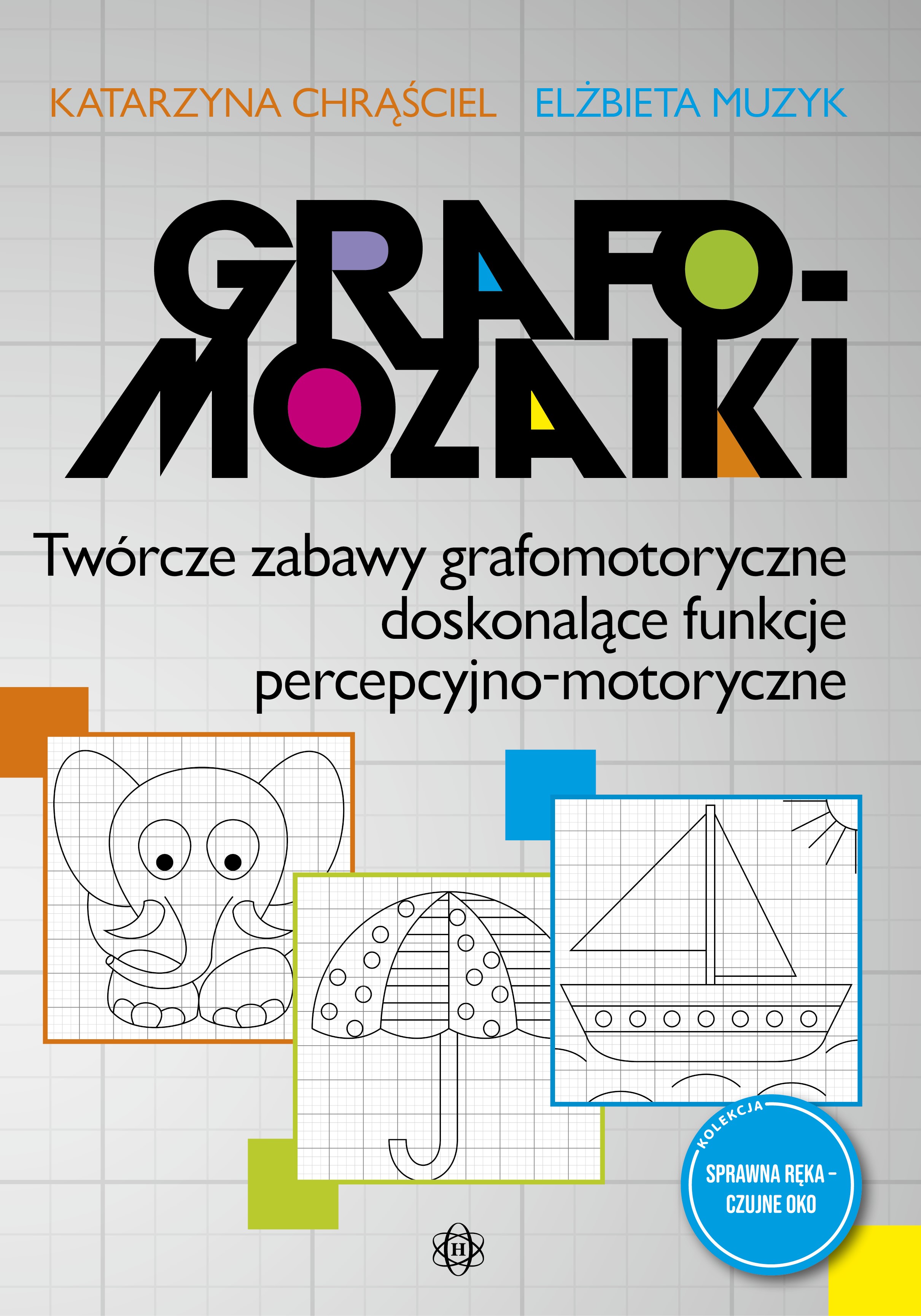Grafomozaiki HARMONIA – książka z zadaniami grafomotorycznymi dla dzieci