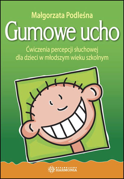 Zestaw 32 kart ćwiczeń percepcji słuchowej Gumowe ucho HARMONIA