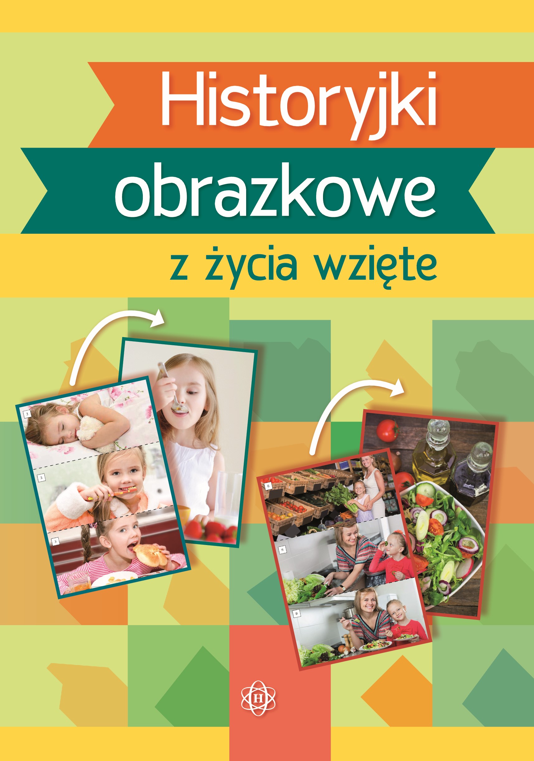 Historyjki obrazkowe z życia wzięte Harmonia podręczniki - karty edukacyjne do nauki myślenia przyczynowo-skutkowego