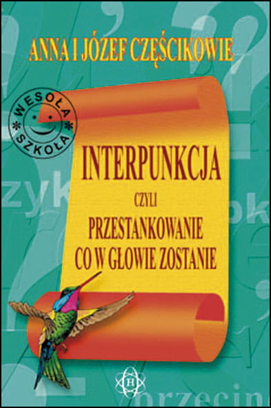 Książka Interpunkcja HARMONIA - okładka przewodnika po zasadach interpunkcji