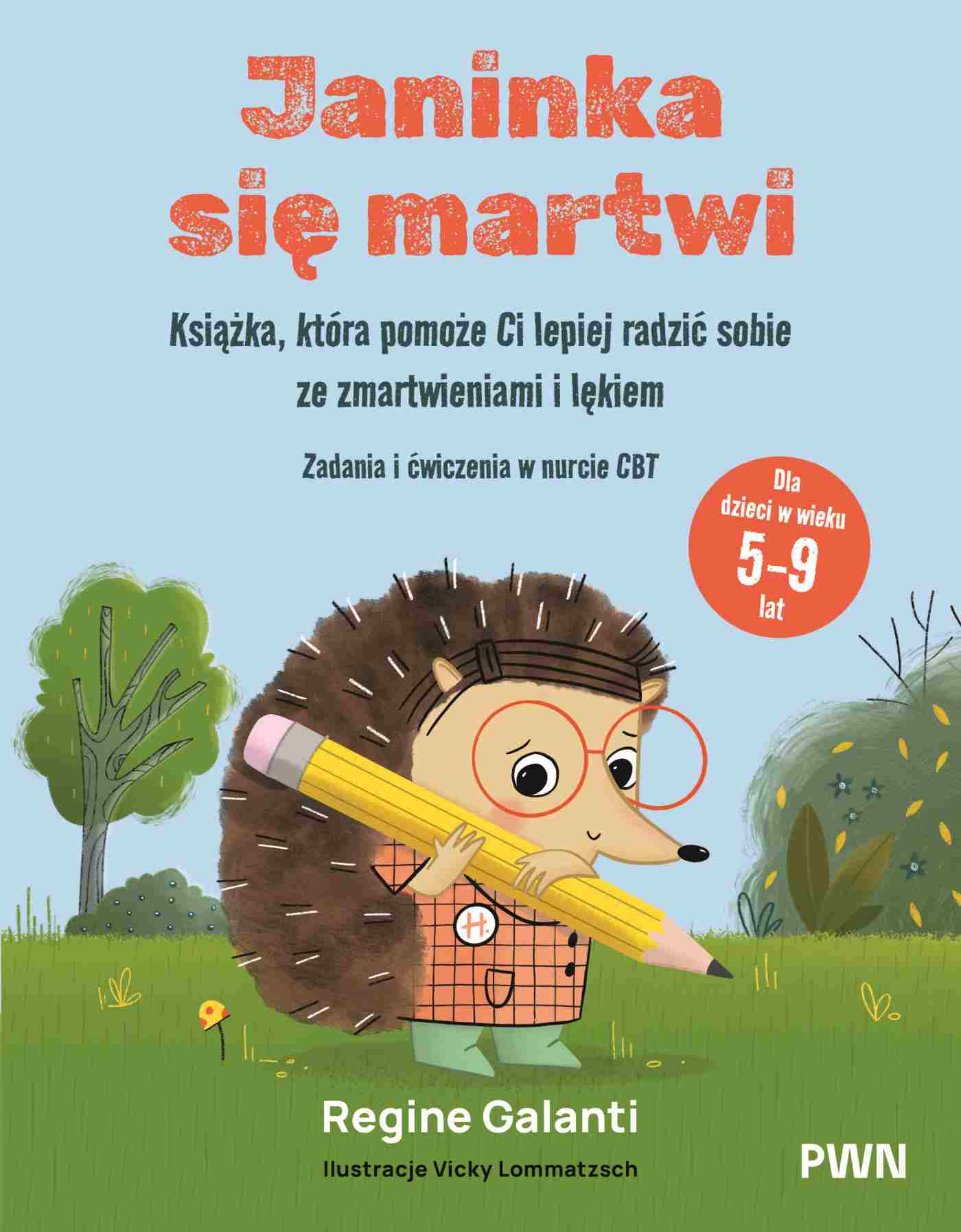 Okładka książki Janinka się martwi – ćwiczenia CBT dla dzieci 5–9 lat wydawnictwa PWN