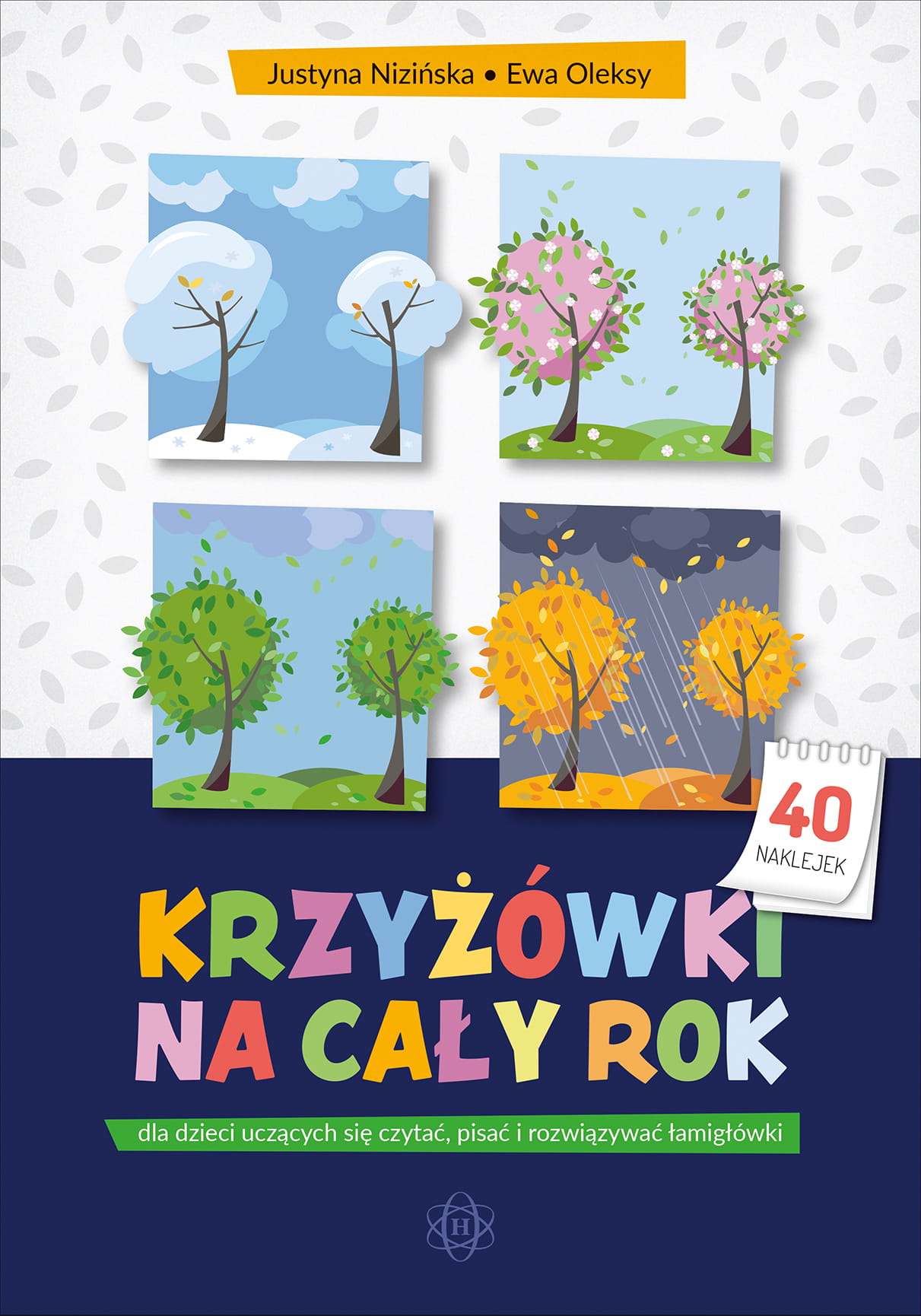 Krzyżówki na cały rok HARMONIA – edukacyjne łamigłówki dla dzieci uczących się czytać