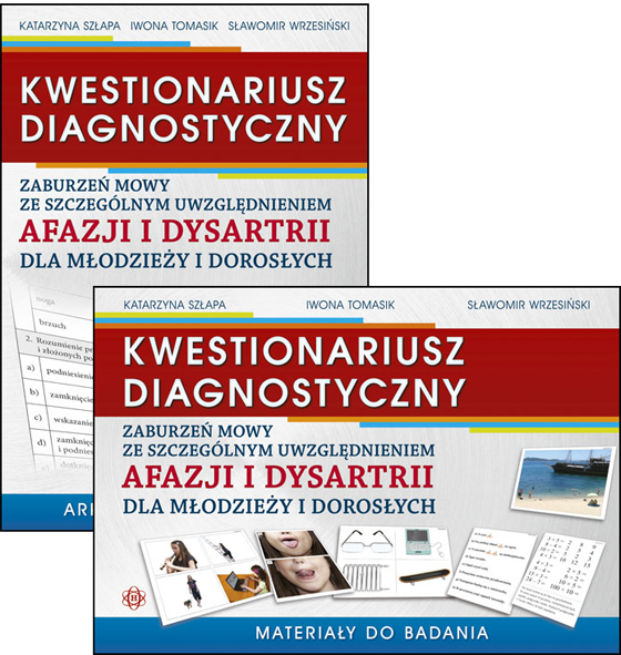 Kwestionariusz diagnostyczny zaburzeń mowy HARMONIA z ilustracjami i arkuszami diagnostycznymi
