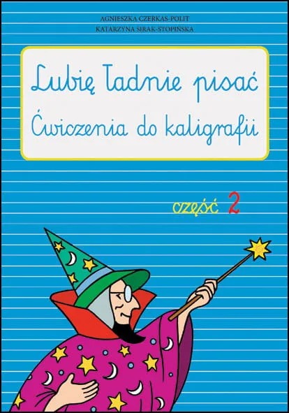 Ćwiczenia do kaligrafii i nauki pisania dla dzieci HARMONIA, format 235x165x12 mm