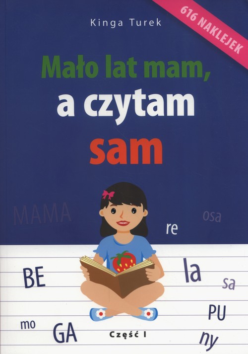 Książka Mało lat mam, a czytam sam. Część 1 od Wydawnictwa Edukacyjnego, okładka