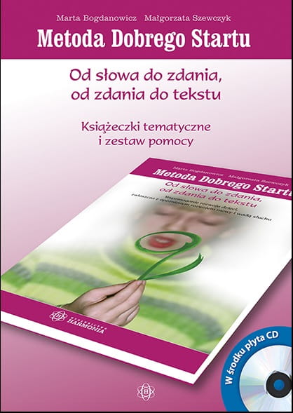 Metoda Dobrego Startu z książeczkami i płytą CD HARMONIA - zestaw edukacyjny 303x215x1 mm
