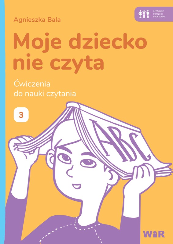Zeszyt 3 do nauki czytania sylab otwartych i zamkniętych WIR, format 310x215x1 mm