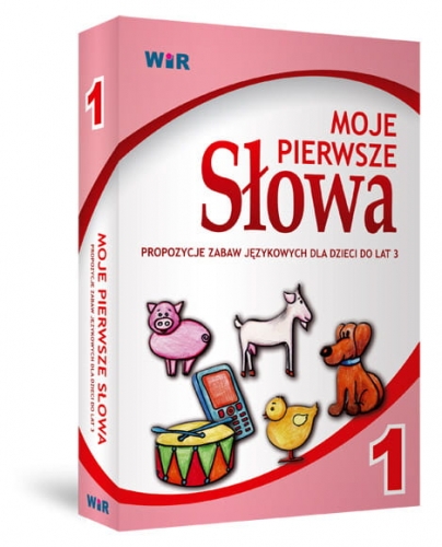 Moje pierwsze słowa 1 – zestaw kartonowych obrazków wspierających mowę i czytanie dzieci Wir (T)